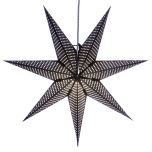 Adventsstjärna - Huss - Pappersstjärna svart 60 cm