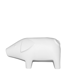 DBKD - Swedish Pig - Large vit 24 cm