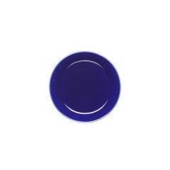 Höganäs Keramik - Assiett liten med kant 12,5 cm - Havsblå blank