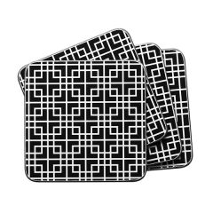 Dekohem - Glasunderlägg - Maze 4-pack