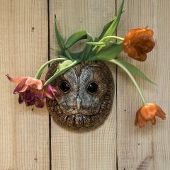 Quail Ceramics - Väggvas uggla
