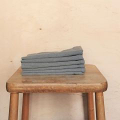Bastian textilier - Servett - ljusgrå 45cm x 45cm - 6 stycken