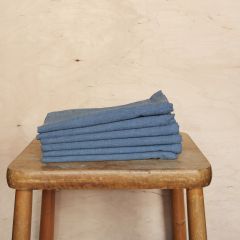 Bastian textilier - Servett - Himmelsblå 45cm x 45cm - 6 stycken