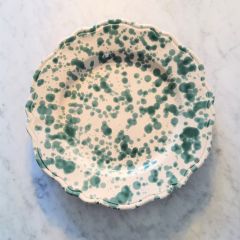 Fratelli Coli´ - tallrik Elegance spruzzi 28 cm grön