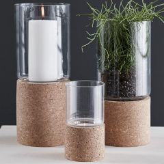 ByOn - Tuva - Ljuslykta kork 26 cm 