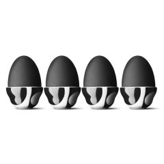 Menu - Verner Panton - Äggkopp svart 4-pack