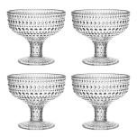 Iittala - Kastehelmi - Dessertskål 4-pack klar 35 cl