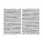 Camp Cirrus - Vass - Smörgåsunderlägg 2-pack svart