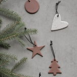 DBKD - Christmas Deco - heart mole dot 7 cm